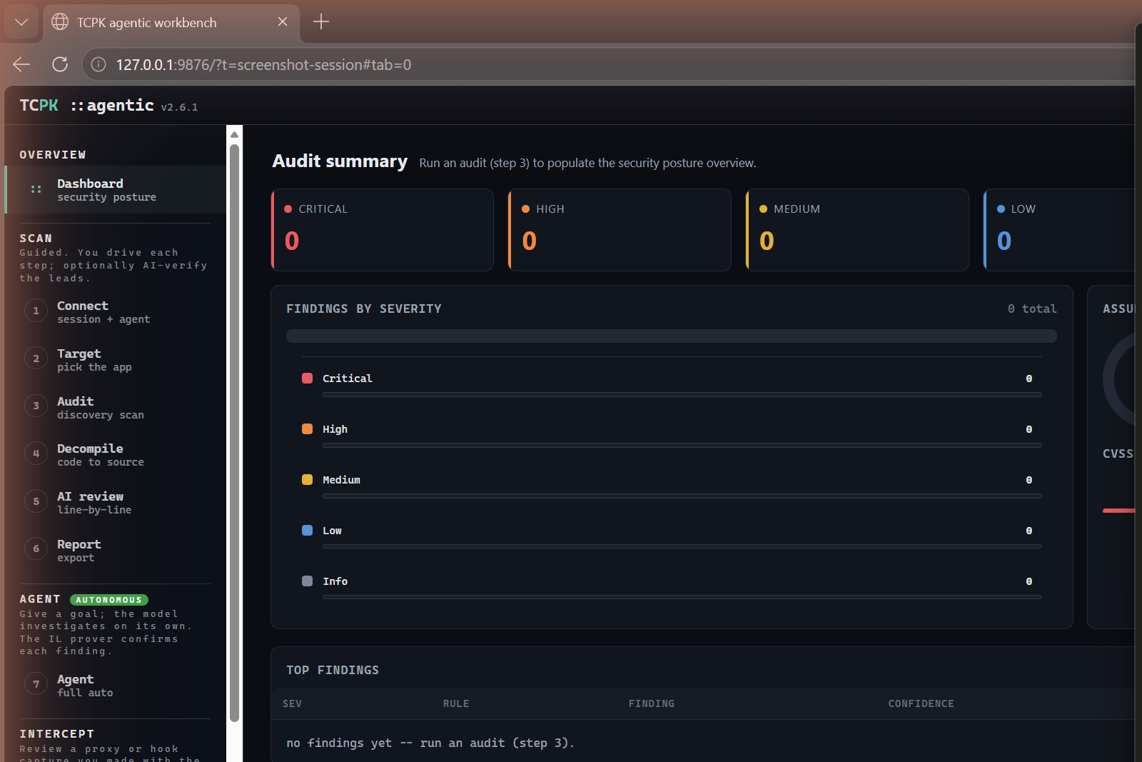 TCPK Agentic Dashboard